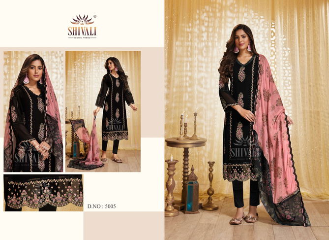 Shivali Zoya 5 Georgette Readymade Suits Catalog